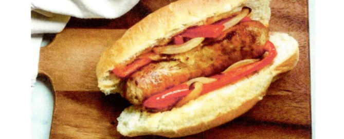 2026 Hot Sausage Sandwich