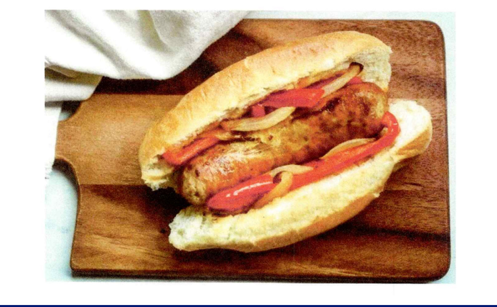 2026 Hot Sausage Sandwich